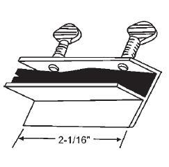 CRL Aluminum Window Double Thumbscrew Lock | S4030 | 50636