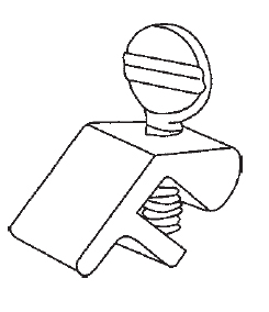 TechnologyLK STB Window Thumbscrew Lock, Aluminum | 50682