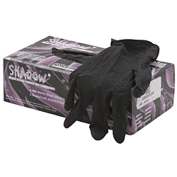 C.R. Laurence CRL Large Disposable Black Nitrile Gloves  | 5005LG