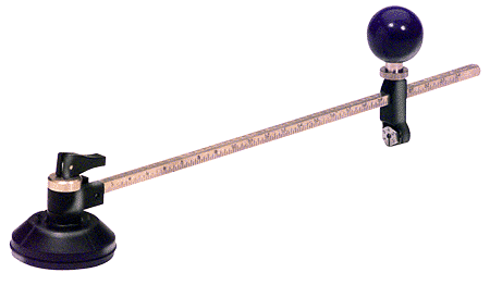 2-1/2&quot; to 48&quot; Precision Circle Glass Cutter with 6 Steel Wheels  | 514CC