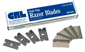C.R. Laurence Single Edge Razor Blades - Box of 100 | 51S