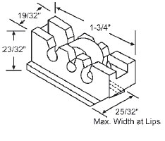 9/16&quot; Steel Window Roller Assembly | 52-622  | 52622