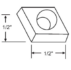 TechnologyLK STB Sliding Window Glide, Nylon - Package | 52635