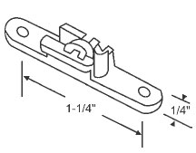 3/8&quot; Steel Window Roller Assembly - Package | 52-649  | 52649