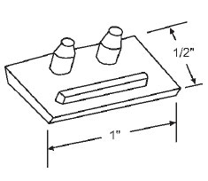 TechnologyLK STB Sliding Window Glide, Nylon - Package | 52664