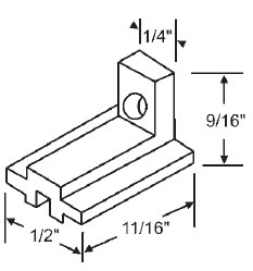 TechnologyLK STB Sliding Window Glide, Nylon - Package | 52674