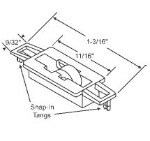 9/32&quot; Steel Window Roller Assembly | 52-766  | 52766