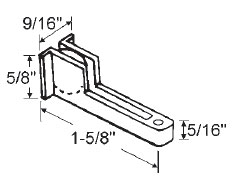 1/2&quot; Nylon Window Roller Assembly - Package | 52-790 | 52790