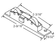13/32&quot; Nylon Window Roller Assembly - Package | 52-799   | 52799
