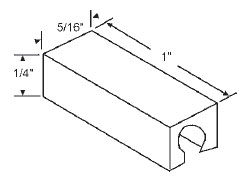 TechnologyLK STB Sliding Window Glide, Nylon - Package | 52829