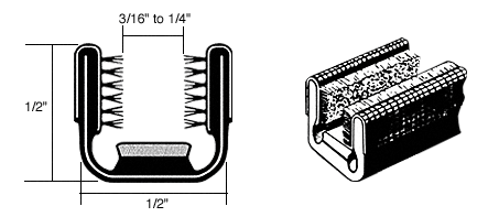 CRL-Automotive CRL Rigid Channel for 1951-1954 Chevy and GMC Trucks Division Bar - 96 in long | 5V96