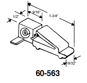 TechnologyLK STB Top Guide for Window Channel Balances, Unattached | 60563