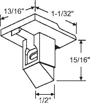 TechnologyLK STB Top Sash Guide for Window Channel Balances  | 60601