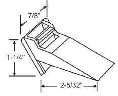 Window Channel Top Sash Guide | 60610