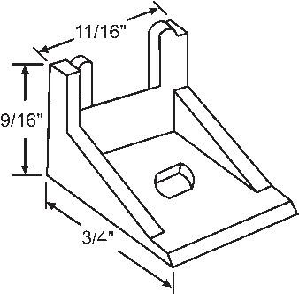 TechnologyLK STB Top Sash Guide for Window Channel Balances | 60616