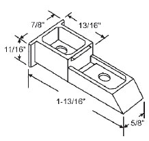 Window Channel Top Sash Guide | 60617
