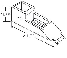 Window Channel Top Sash Guide | 60623