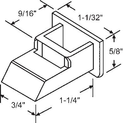 TechnologyLK STB Top Sash Guide for Window Channel Balances | 60645