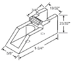 Window Channel Top Sash Guide | 60647