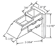 Window Channel Top Sash Guide | 60650
