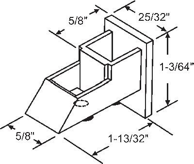TechnologyLK STB Top Sash Guide for Window Channel Balances | 60653
