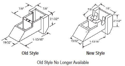 TechnologyLK STB Top Sash Guide for Window Channel Balances  | 60654