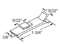 Window Channel Take Out Clips | 60662