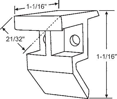 TechnologyLK STB Top Sash Guide for Window Channel Balances | 60672