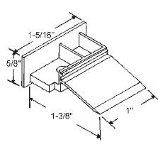 TechnologyLK STB Vent Clips for Window Channel Balance, Clear, Set | 60674