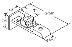 Window Channel Top Sash Guide | 60684LH