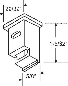 TechnologyLK STB Top Sash Guide for Window Channel Balances  | 60733