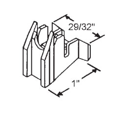 Window Channel Balance Bottom Guide | 61512