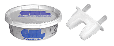 C.R. Laurence CRL 3/16&quot; x 3/4&quot; Muntin Clips - Pack of 100 | 61073