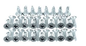 C.R. Laurence CRL Roton 224 and 112 Satin Anodized Replacement Screw Pack | 61362SA