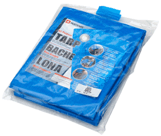 C.R. Laurence CRL 72&quot; x 96&quot; Blue Tarp | 620315