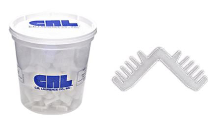 C.R. Laurence CRL 5/8&quot; Nylon Corner for Standard Spacer | 6271