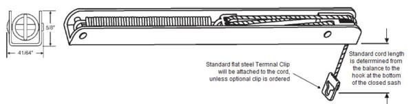 15-1/4&quot; Overhead Channel Balance # 121 | FC121