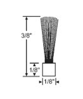 STB Window Pile, Skirting, Gray, 1/8&quot; Backing Width, 3/8 Overall Height - 100 Ft.  | 63453