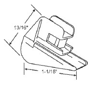 TechnologyLK STB Bottom Guide for Window Channel Balance, Unattached | 64503