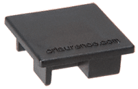 C.R. Laurence CRL Counter Post Flat Top Cap | 6406000