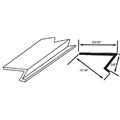 STB Glazing Vinyl, Snap-In, Black, 72" Sections, 20 Pack