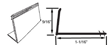 STB Snap-In-Vinyl Glazing Bead, Misc. Shape, White, 72&quot; Sections, Pack of 20 | 65183W