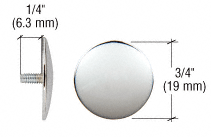 C.R. Laurence CRL 3/4&quot; Diameter Threaded Shank Rosettes - Package | 683330R