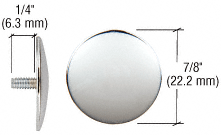 C.R. Laurence CRL 7/8&quot; Diameter Threaded Shank Rosettes - Package | 683336R