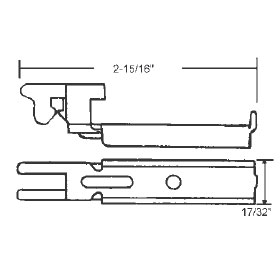 TechnologyLK Metal Bracket for Tubular Window Balances  | 70504