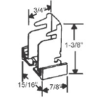 TechnologyLK Balance Shoe for Tubular Window Balances, Right Hand  | 70514RH