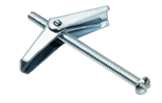 C.R. Laurence CRL Round Head 1/8&quot;-32 x 3&quot; Toggle Anchors - Box of 50 | 70233