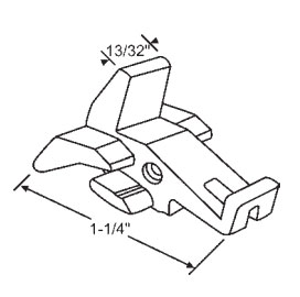 Balance Carrier for 72 Series Window Balance - White | 72-503 | 72503