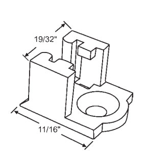 Sash Clip for 72 Series Window Balance   | 72-601 | 72601