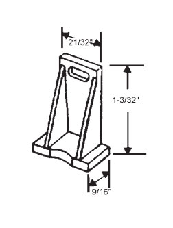 Top Sash Guide for 72 Series Window Balance  | 72-604 | 72604